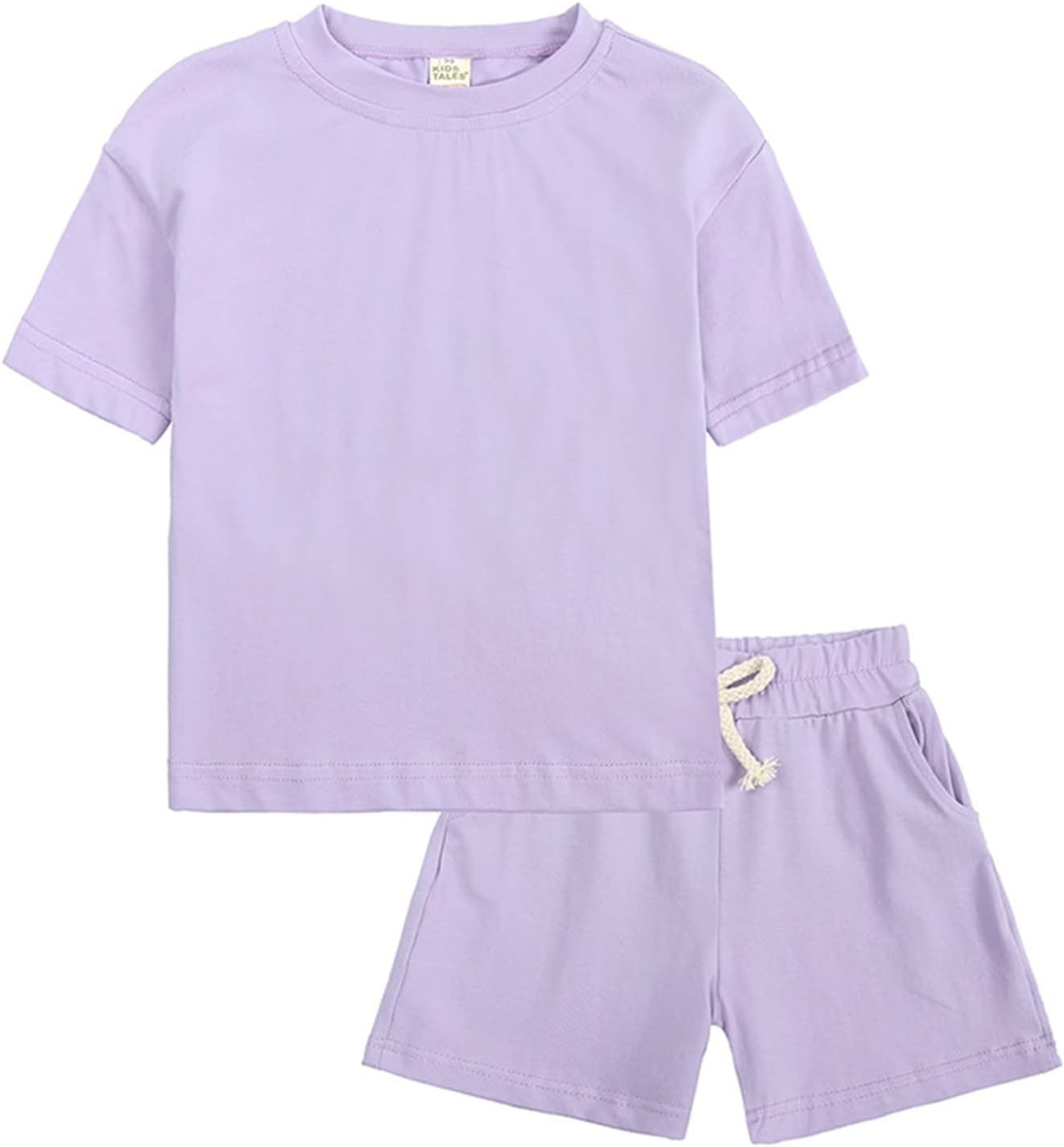 Trendy Summer Set for Kids - Solid and Printamment t