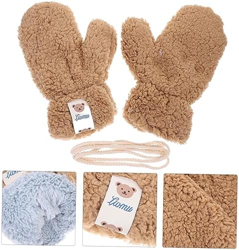 Knitted Cartoon Furry LongWinter Gloves