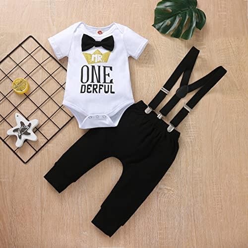Baby Boy 1st Birthday Party Outfit Set
