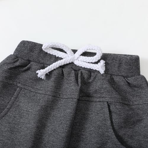 Yvowming Tractor Print Fall Set for Baby Boys