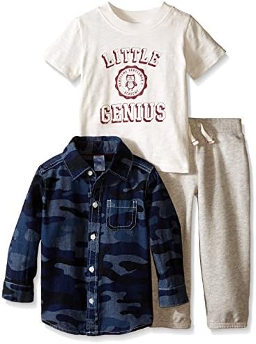 Carters Baby Boys 3-Piece Print Top Set
