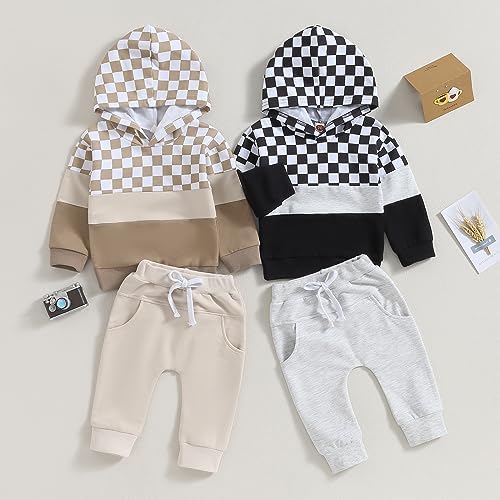 Trendy 2PK Toddler Boys Outfit - Fall Unique Design