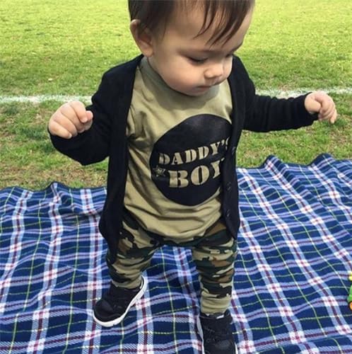 Pivanzore Baby Boy Summer Outfits Set T-Shirt Shorts