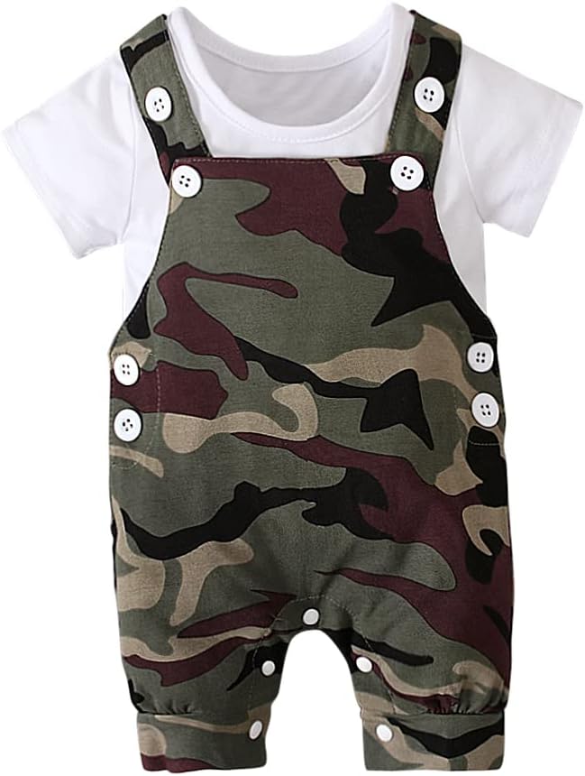 Kimoda Baby Boys Clothes Set Summer Newborn Shorts Outfits 2pcs Perfect