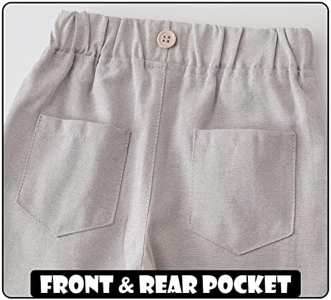 IBOBOOM infant boys dress shirt pants set