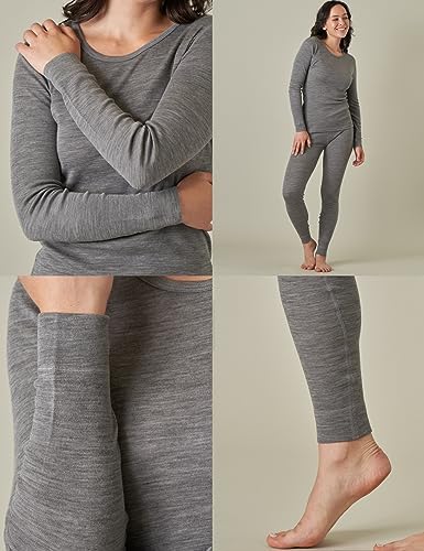 LAPASA Womens Merino Wool Thermal Underwear Set