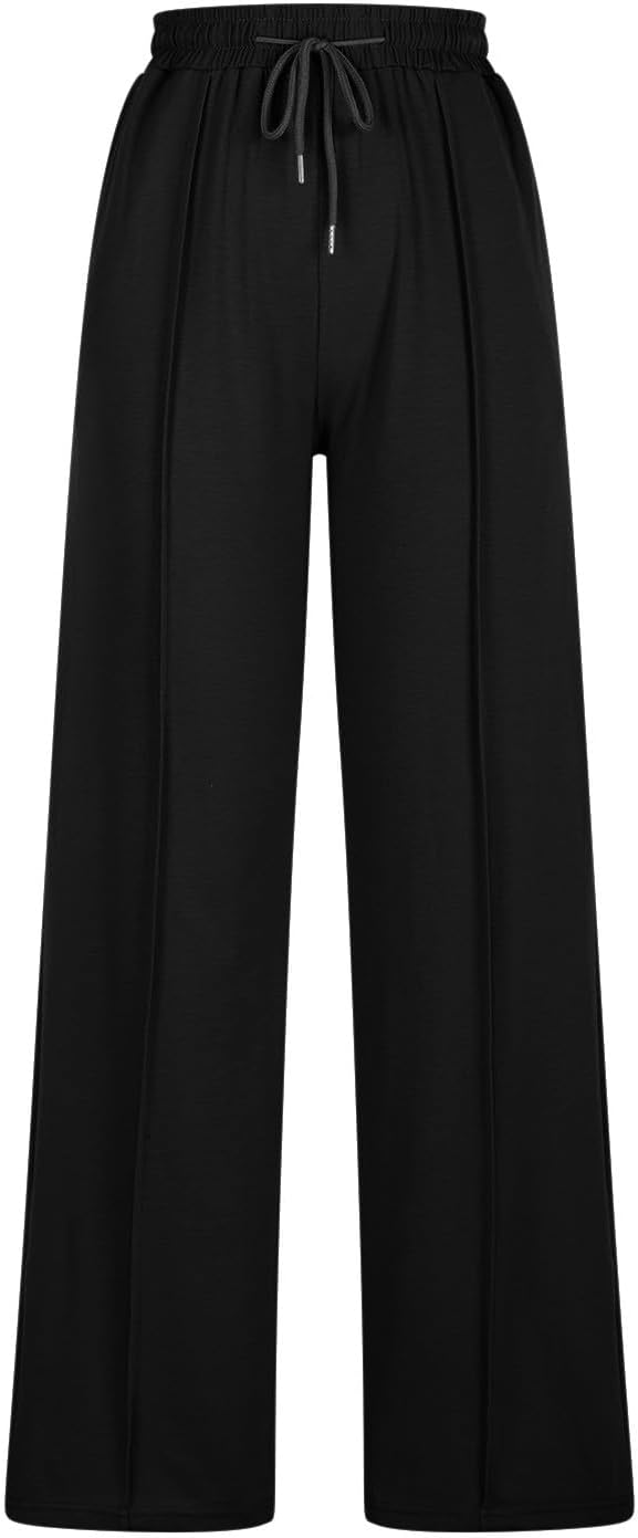 Trendy Wide Leg Running Joggers for Women