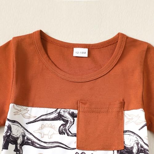 Cotton-Ripped Toddler Boys Clothing Set