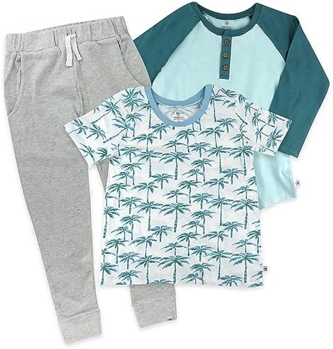 HonestBaby Playwear Organic Cotton Located Set for 5T Toddler