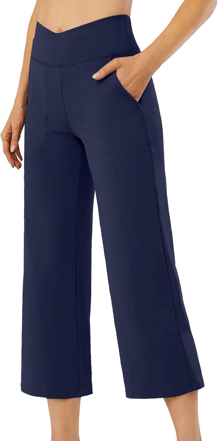 Stylish Compression Pants for Women Multi-Use Activewear with Elastic Waist
