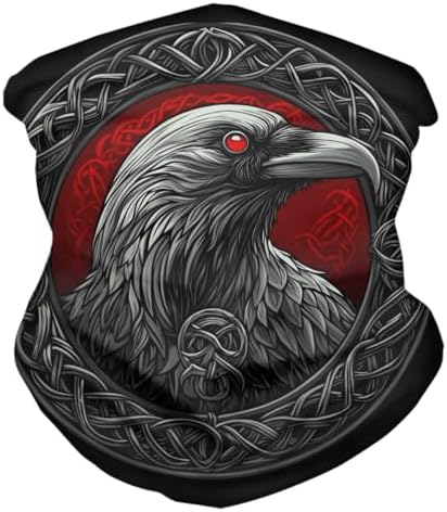ENLACHIC 3D Viking Totem Balaclava Bandana
