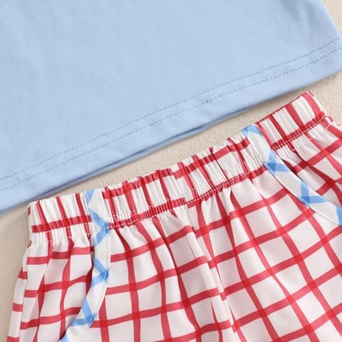 2PCS Summer Toddler Baseball Outfit for Boys