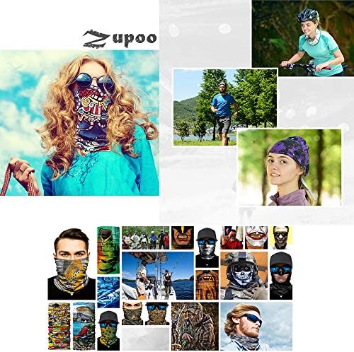 ZUno Men Women Headband Sun Protection Bandana