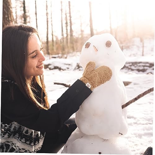 Knitted Cartoon Furry LongWinter Gloves
