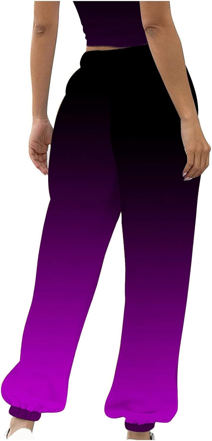 Lawor Teen Girls Gradient sweatpants