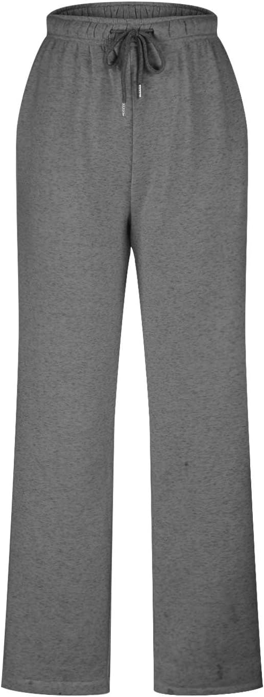 Comfortable Wide-Leg Preppy Sweatpants for Women