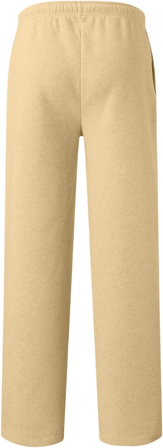 DSODAN Womens Wide Leg Fleece Joggers