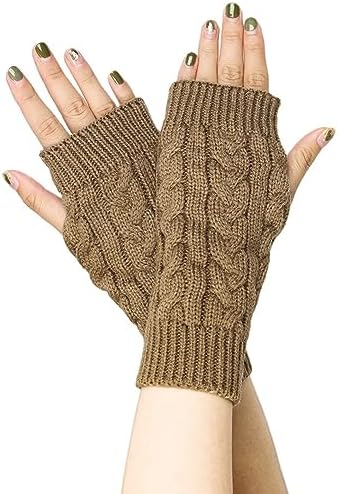 Cold-Weather Fingerless Knit Gloves iHreesy - Your Partner in Fashion Function
