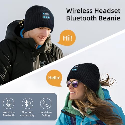Smart Bluetooth Skull Beanie Headset for Men and Women