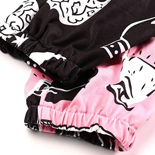 Womens 90s Goth Style Loose Sweatpants