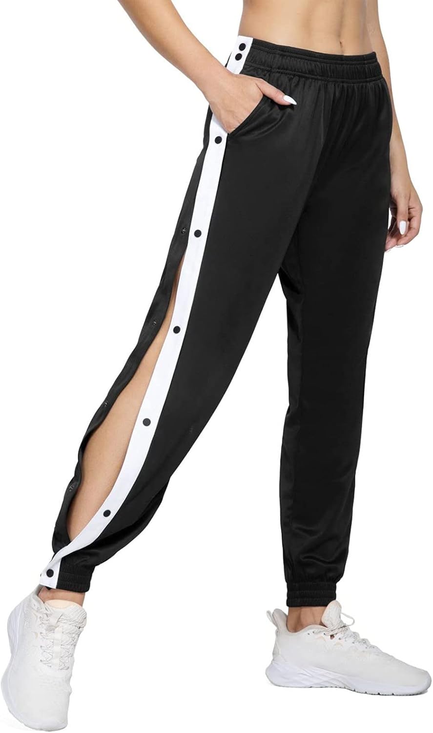 Baggy Tear-Away Cinch Bottom Sweatpants for Teen Girls