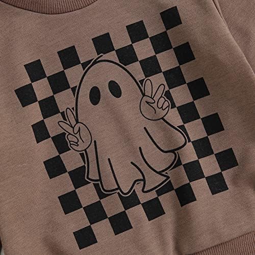 Halloween Toddler Outfit - Cute Girl Boy Ghost Pumpkins