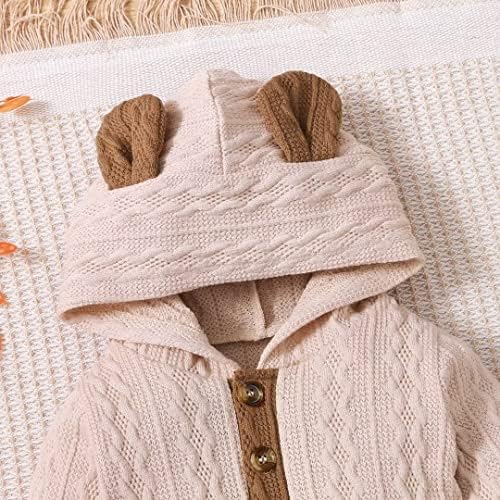 Tepuce Baby Boy Clothes Set - FallWinter Romper Pants