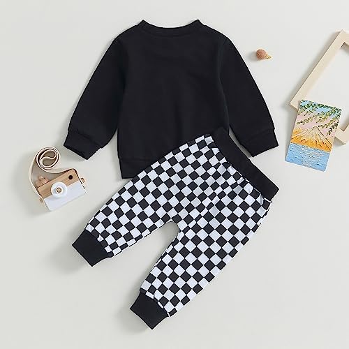 Cool Checkered Toddler Sets