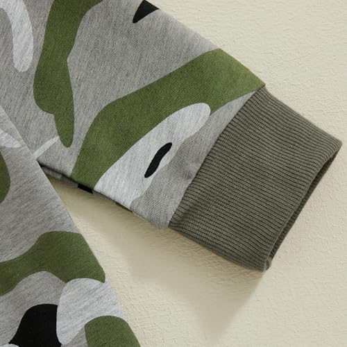 Camouflage Toddler Boys Two Piece Set