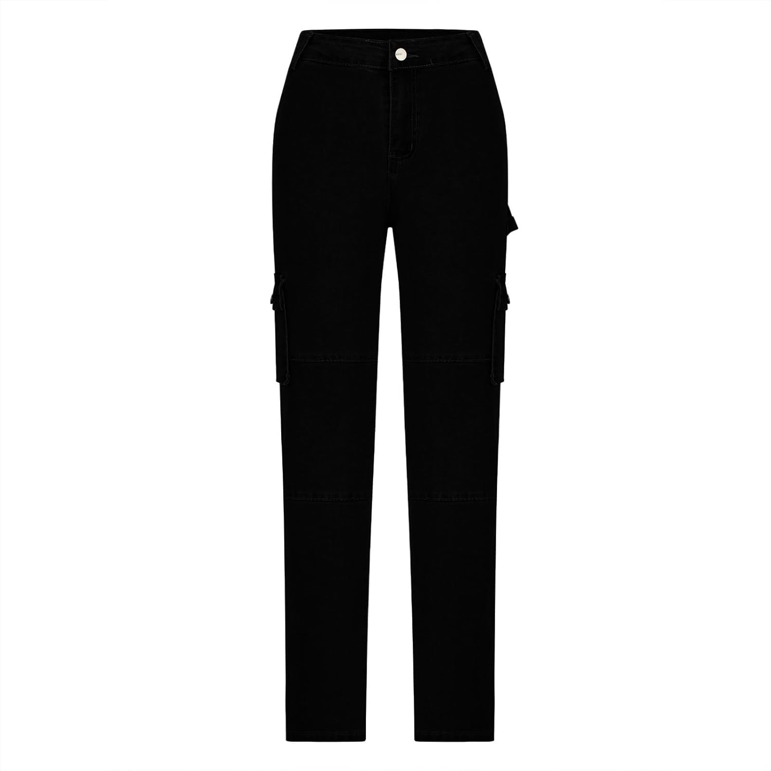Casual Cargo Pants for Women Y2K Tees with Cargo Pockets and Drawstring