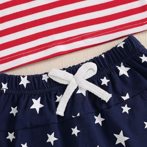 4th of July Toddler Boy Outfit Set Perfect Milestone Gift