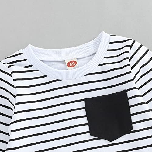 Sol Long Sleeve Striped Baby Boy Outfit