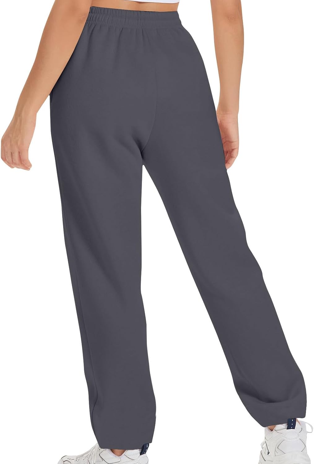 Casual High Waist Sweatpants for Women Trendy Drawstring Joggers with Pockets
