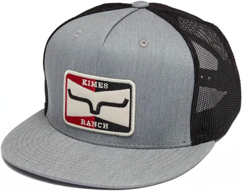 Kimes Ranch Unisex Truckers Sparkydesigned Adjustable Snapback Hat - Camo Patch