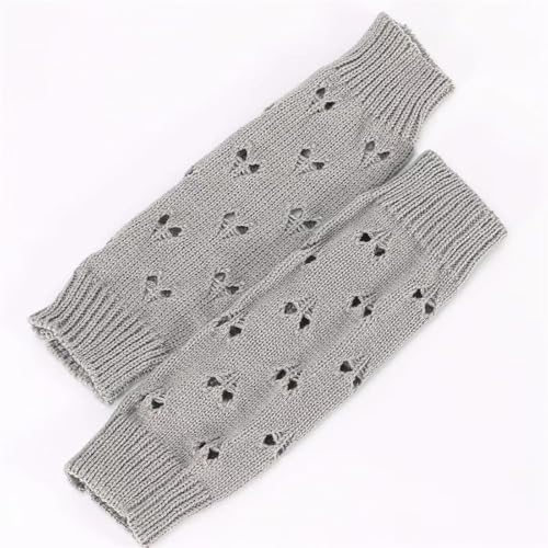 POHADON Ripped Fingerless Arm Warmers Y2K Grunge Goth Accessories