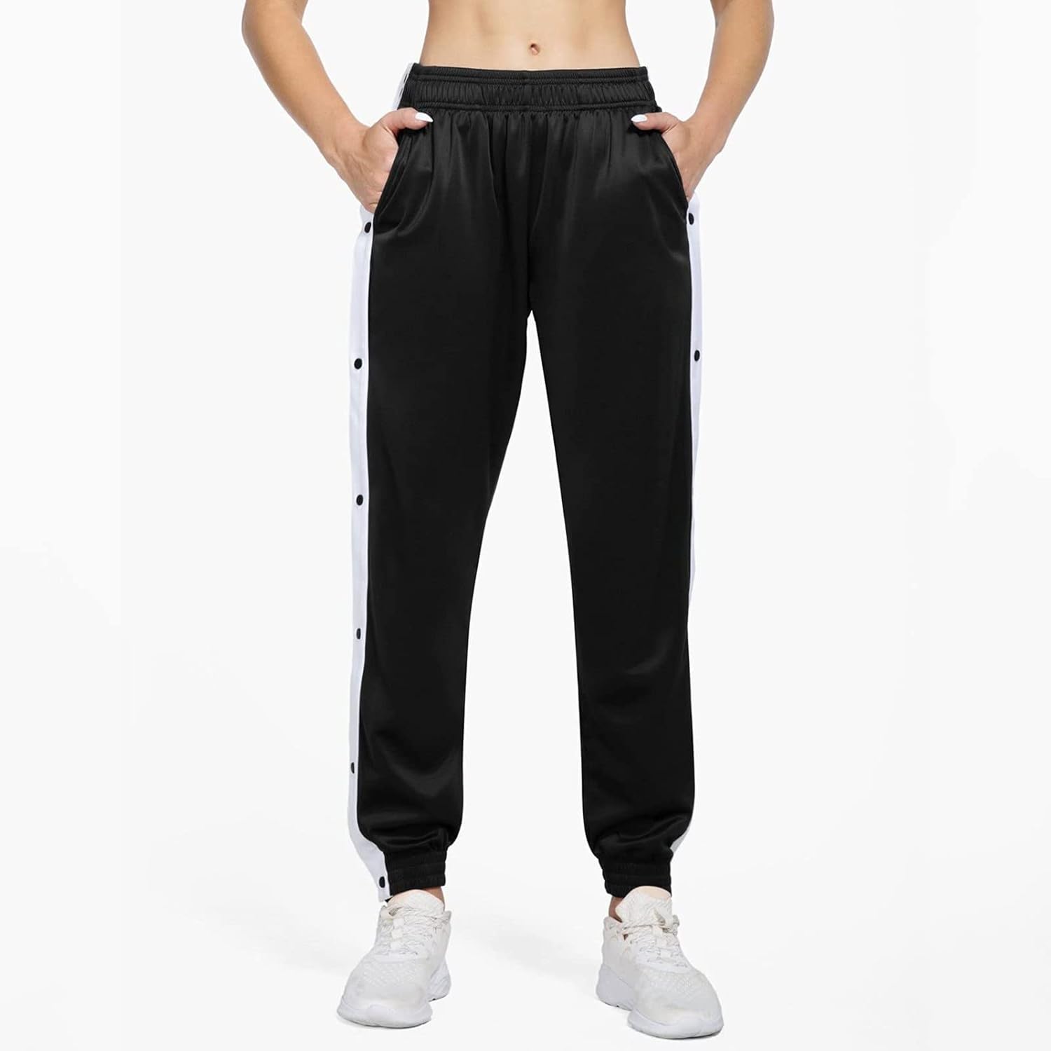 Baggy Tear-Away Cinch Bottom Sweatpants for Teen Girls
