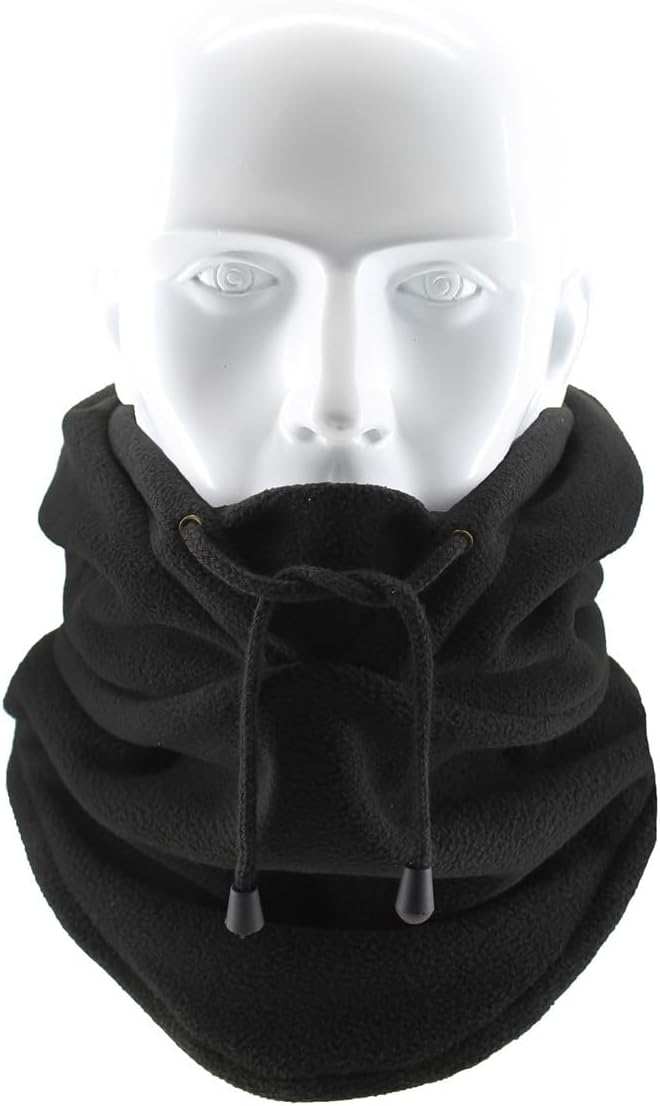 Mangroo Fleece Balaclava with Neck Gaiter Winter Warm Windproof Hood Hat