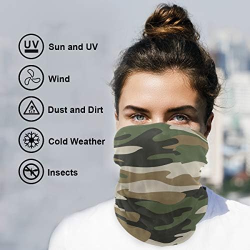 48x24cm Soft Balaclava Stretch Bandana for Men Women