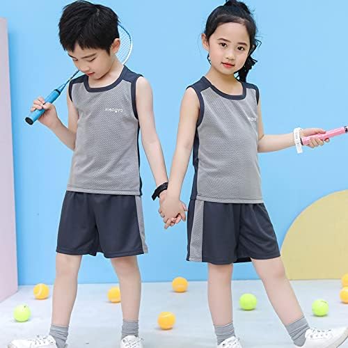 Zhb Summer Comfort Set for Toddlers - Tank Tops Solid Shorts
