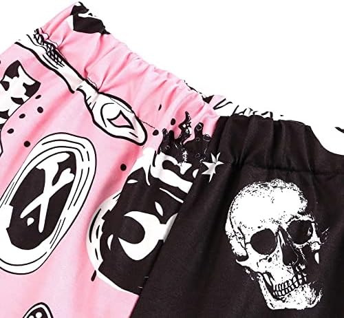 Womens 90s Goth Style Loose Sweatpants