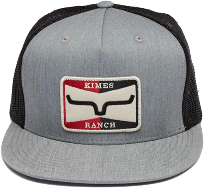 Kimes Ranch Unisex Truckers Sparkydesigned Adjustable Snapback Hat - Camo Patch