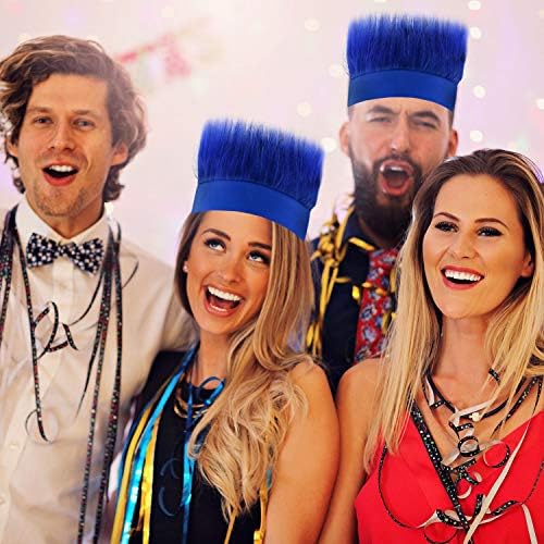 Sunshane 2-Piece Hairy Headband Blue