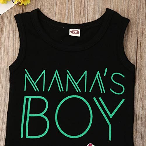 EQSJIU 2Pcs Baby Boys Summer Shorts Set