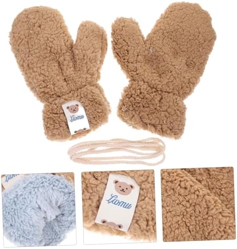BESPORTBLE Knitted Cartoon Gloves for Winter