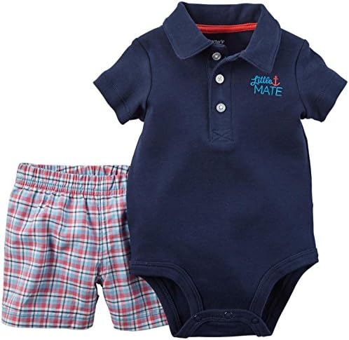 Carters Baby Boys Bodysuit Pant Sets Stretchy comfy