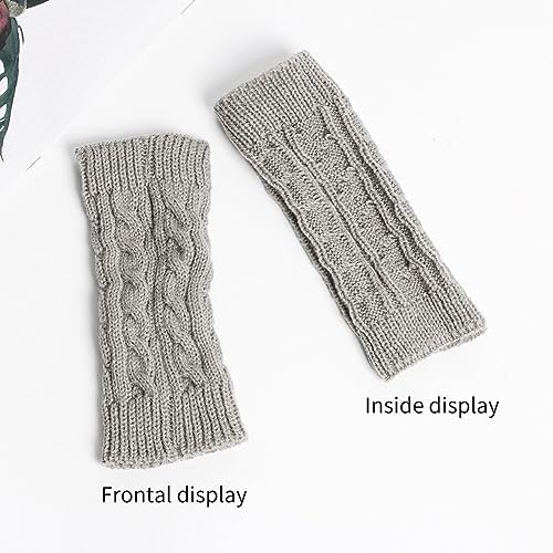 Cold-Weather Fingerless Knit Gloves iHreesy - Your Partner in Fashion Function