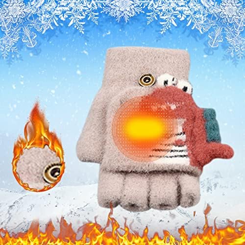 Dinosaur-Themed Kids Mitten Gloves
