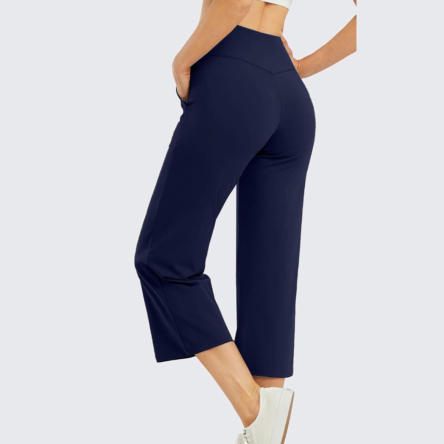 Stylish Compression Pants for Women Multi-Use Activewear with Elastic Waist
