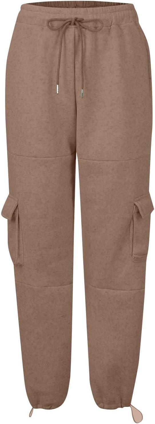 TANGNADE Womens Wide Leg Sporty Sweatpants