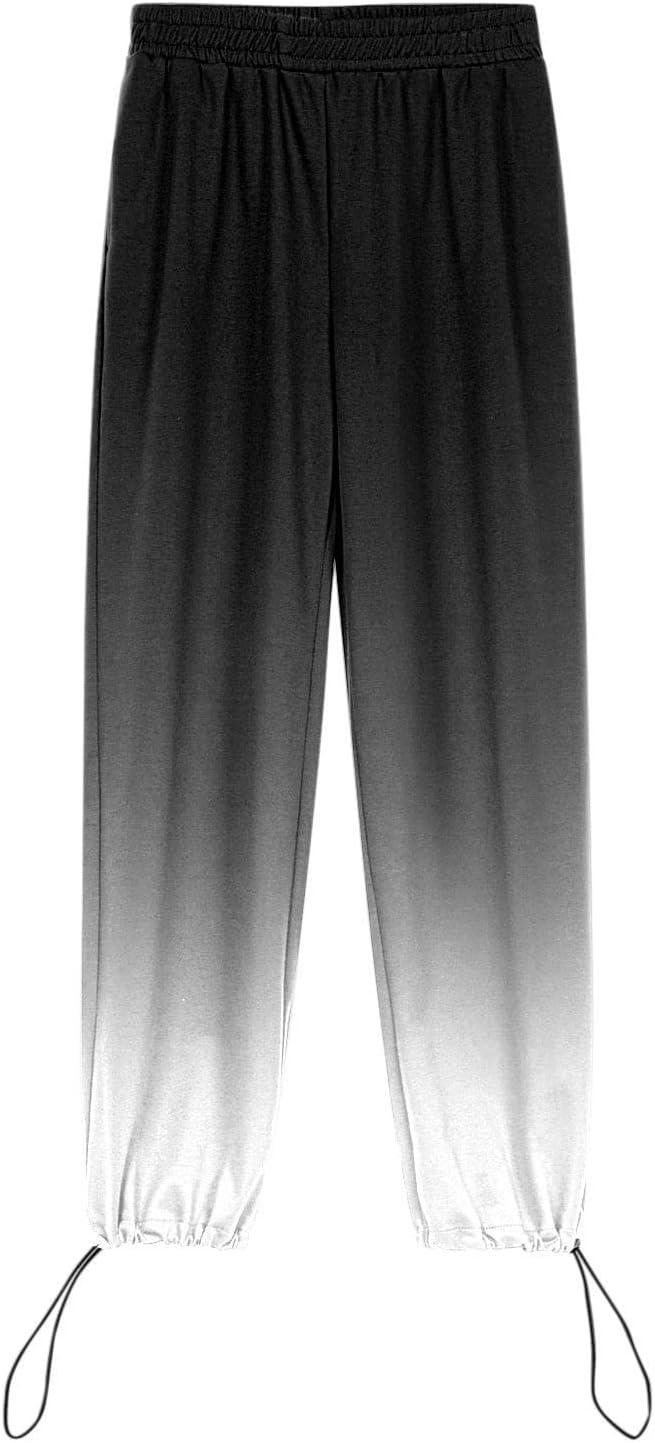 High-Waisted Baggy Workout Joggers for Women